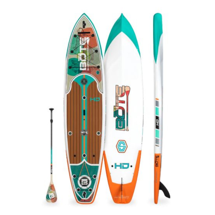 Bote HD Gator Shell 12' Stand Up Paddleboard with Carbon Paddle - Image 7